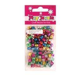 AussieSuperStore Jewellery Making Supplies PJ Twin Pack Bead Oval/Alpha Cube Beads PJ Twin Pack Bead Oval/Alpha Cube Beads | Jewellery Making Beads 9323823158330 PJD120